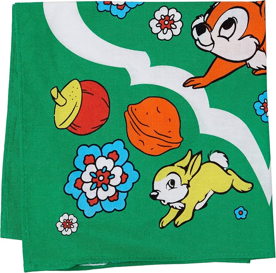 【昭和レトロ】【激レア】カリフォルニアディズニーランド　パーク地図柄　バンダナ カリフォルニアディズニーランド パーク地図柄 バンダナ